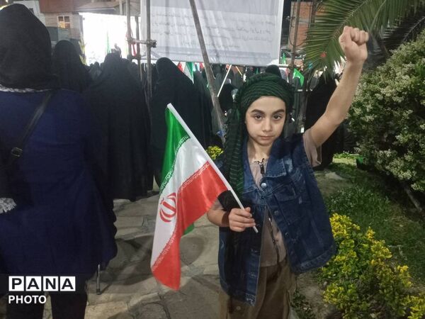اجتماع حامیان آرمان‌های انقلاب اسلامی در گلوگاه 