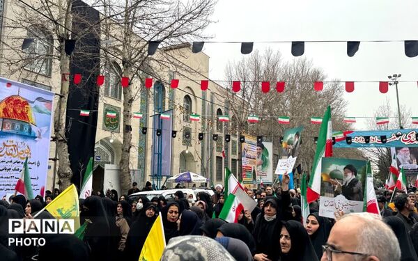راهپیمایی پرشور مردم ولایتمدار شهرستان شهریار در روز جهانی قدس