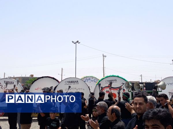 بزرگترین همایش روز عاشورای حسینی در دهنو خلیل‌آباد