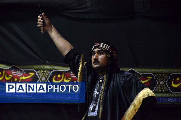 مراسم شب هشتم محرم در  هیئت فرهنگیان 