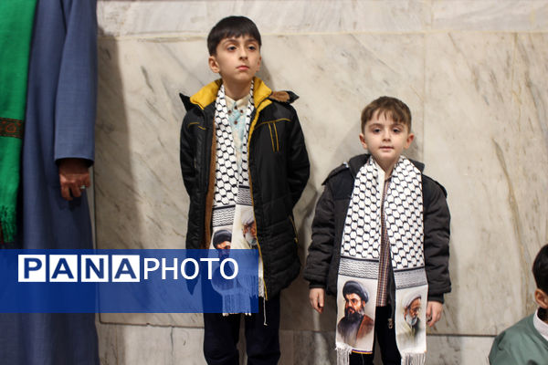 یادواره شهدای مقاومت با حضور دختر سید حسن نصرالله در قم