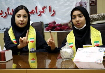 انتخابات مجمع اعضای پیشتاز دختران سازمان دانش‌آموزی شهرستان نظرآباد