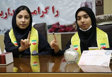 انتخابات مجمع اعضای پیشتاز دختران سازمان دانش‌آموزی شهرستان نظرآباد