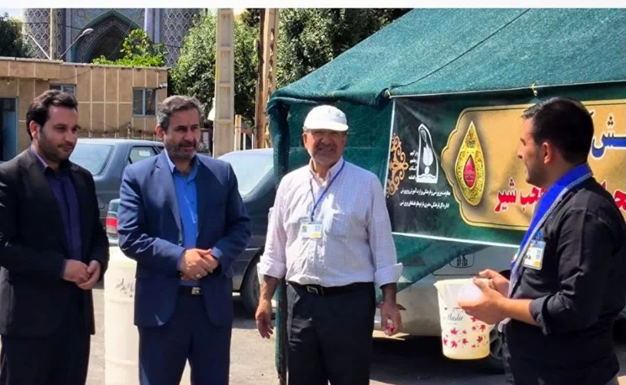 موکب دانش‌آموزی «شهید محیا نیکزاد» عجب‌شیر؛ نقطه عطفی در خدمت‌رسانی به زائران اربعین حسینی