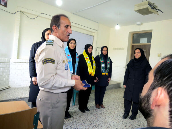 برگزاری ضمن خدمت سازمان دانش‌آموزی شهرستان بجنورد 