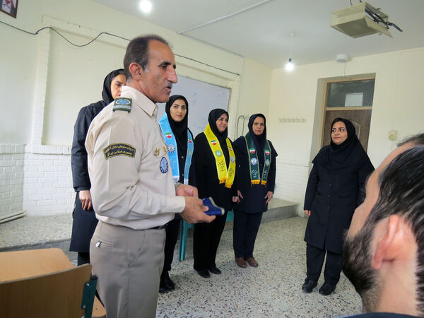 برگزاری ضمن خدمت سازمان دانش‌آموزی شهرستان بجنورد 