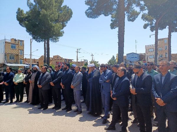 اجتماع پرشور مردم شهید پرور شهرستان جاجرم در مراسم شهادت خادم الرضا و یاران شهیدش 