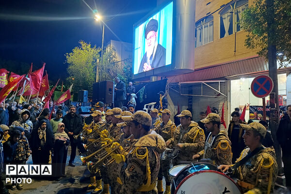 همایش دختران جان‌فدای آباده در میدان مقاومت