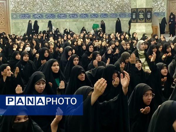 محفل هفتگی هیات «معصومانه» با حضور دختران دبیرستانی در قم