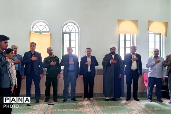 آیین تجلیل از دانش آموزان برتر مسابقات قرآن، عترت و نماز در دیشموک