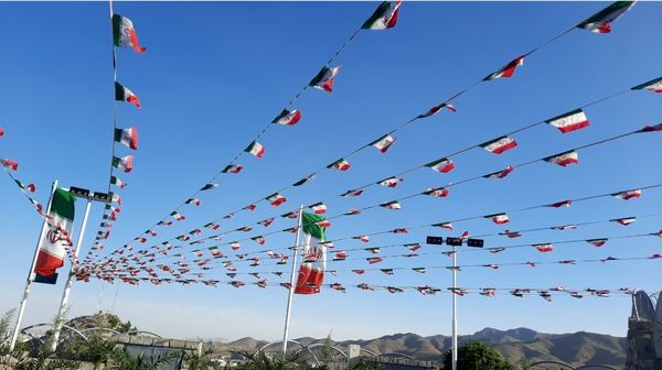 مراسم عطر افشانی مزار شهدای گمنام حبل نور کوهسنگی مشهد مقدس