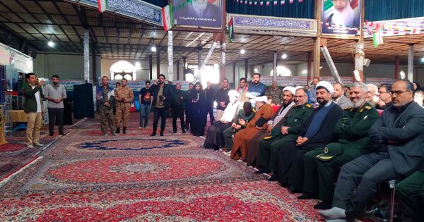 آیین افتتاحیه نمایشگاه پایگاه‌های مقاومت بسیج اسوه‌ شهرستان ملایر