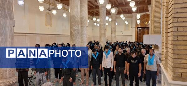 حضور کاروان زائر اولی‌های قم در کربلا