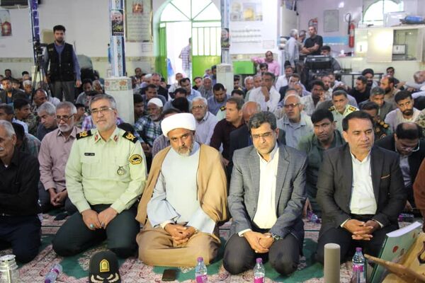مراسم دومین سالگرد شهادت سرهنگ دوم سعید مریدی 