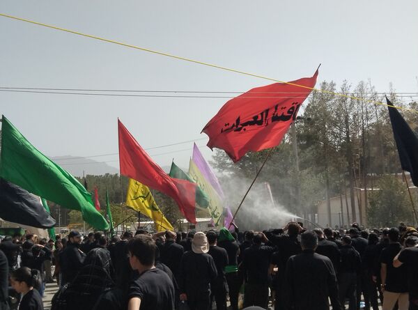  آیین خیمه سوزان روز عاشورا در بیرجند 