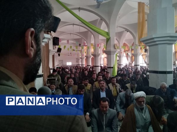 نماز عبادی و سیاسی در شهرستان خلیل آباد