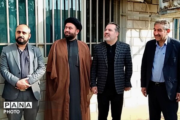 مراسم افتتاحیه هفته پدافند غیرعامل با حضور مدیر آموزش و پرورش ناحیه دو شهرری 