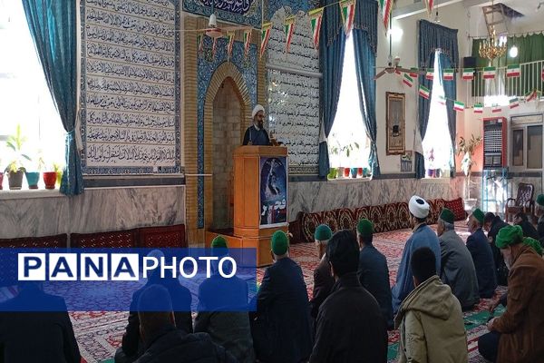 اقامه نماز عبادی،سیاسی جمعه همزمان با ایام دهه فجر در شهر بار نیشابور