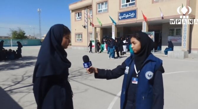  انتخابات همیار مشاور در مدرسه شاهد ریحانه