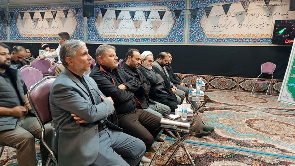 افتتاح نمایشگاه اندیشکده ندبه در هیات مهدیون کرج شاهین ویلا