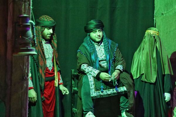 مراسم تعزیه‌خوانی شهادت حضرت فاطمه زهرا (س) در اهرم تنگستان