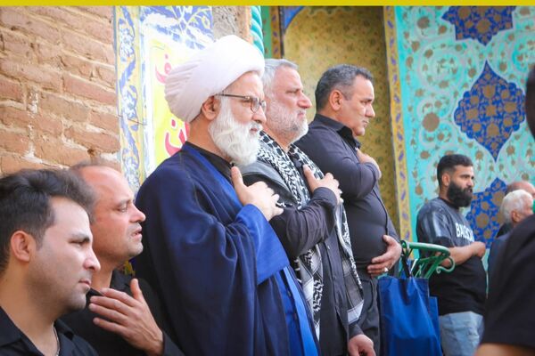 مراسم عاشورای حسینی در مشهد اردهال کاشان