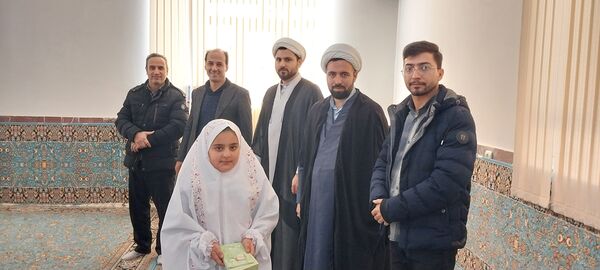 مراسم جشن تکلیف دختران دانش‌آموزی در گرماب