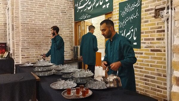 چایخانه حضرت زهرا (س) در مسجد جامع نیشابور 