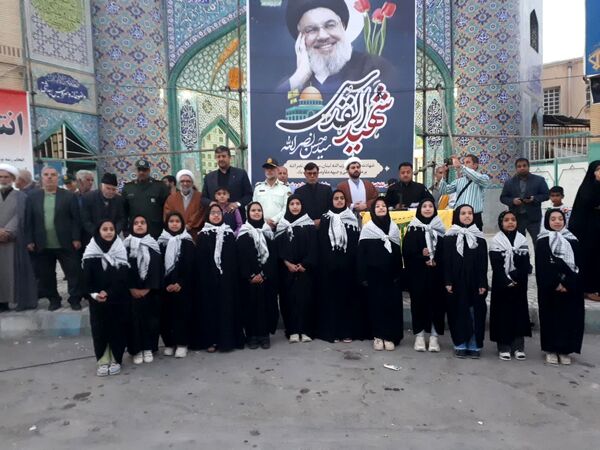 تجمع باشکوه مردم آشخانه در محکومیت اسرائیل و ترور شهید سیدحسن نصرالله 