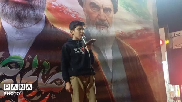 مراسم سازمان دانش‌آموزی فاروج به یاد دانش‌آموزان شهید میناب