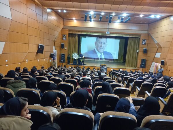 مراسم یادبود خیر مدرسه‌ساز در کوهدشت 