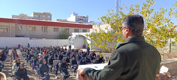 زنگ پدافند غیرعامل در مدارس ناحیه۲ زنجان
