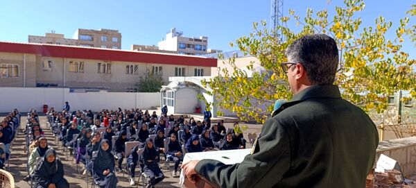 زنگ پدافند غیرعامل در مدارس ناحیه۲ زنجان