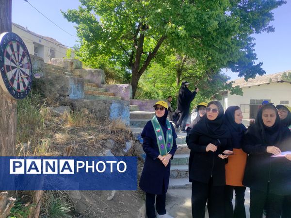 برگزاری مسابقات دارت در اردوی یک روزه مربیان پیشتاز سدبارزو شهرستان شیروان