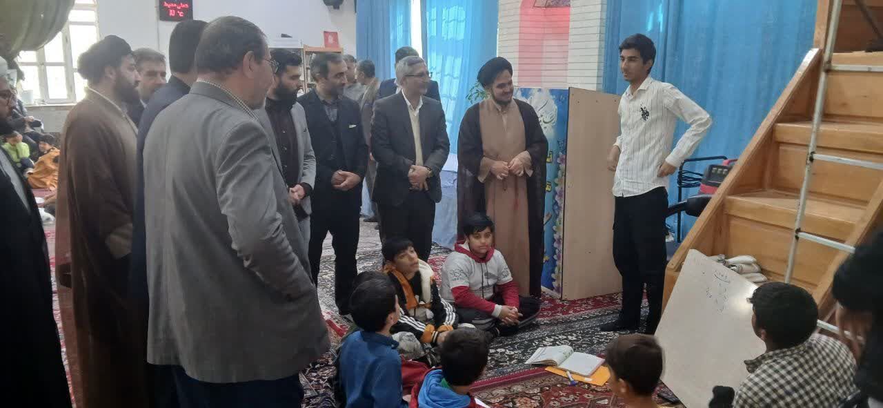 جشنِ اختتامیه کلاس‌های قرآن در امام زاده نقی الهادی (ع) شیروان
