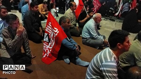 شکوه دلدادگی؛ موج جمعیت در اجتماع ۱۷۲ نیشابور