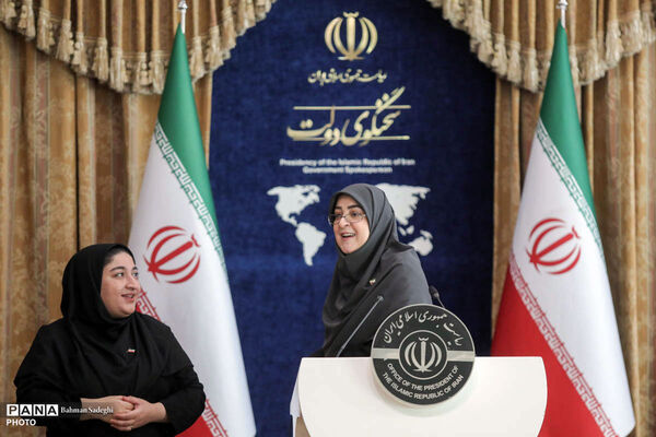 نشست خبری سخنگوی دولت