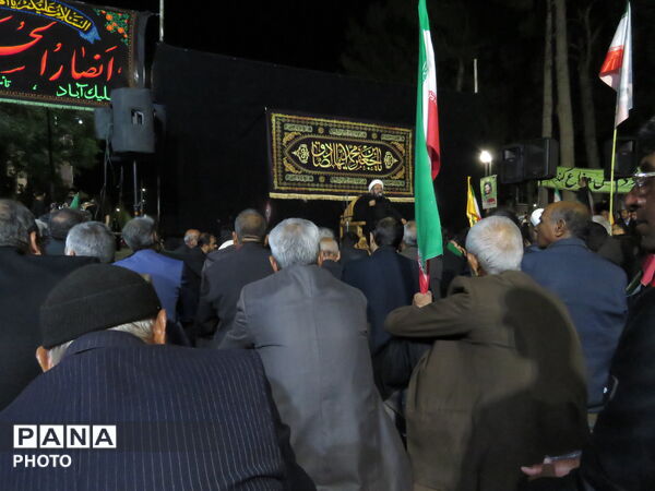 خروش مردم  خلیل آباد در حمایت از رزمندگان اسلام