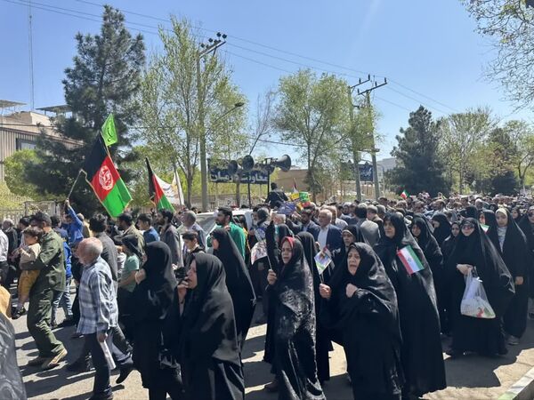 حضور پرشور مردم دارالمؤمنین کاشان در راهپیمایی روز قدس