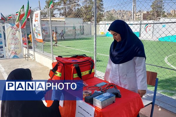 افتتاح زمین چمن مدرسه امام رضا(ع) پردیس