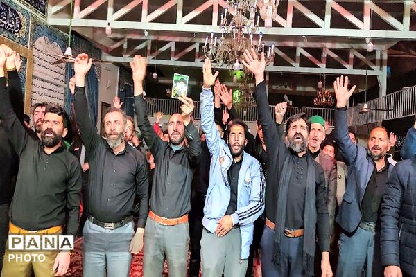 مراسم شهادت قائد امت در شهر بار نیشابور