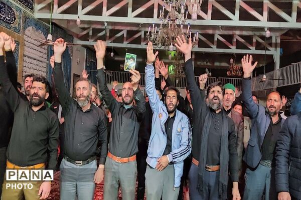مراسم شهادت قائد امت در شهر بار نیشابور