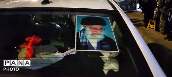 همایش عظیم وفاداری به وطن در بلوار فضل نیشابور