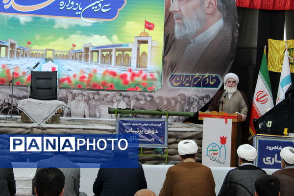 برگزاری سی و هفتمین یادواره شهدای شهر درق