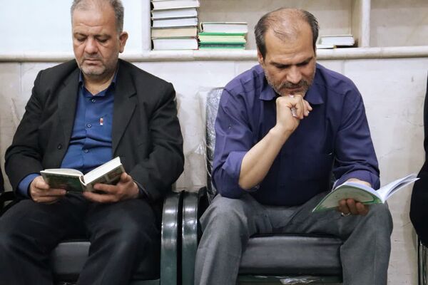 برگزاری مراسم قرائت دعای جوشن کبیر در مسجد حضرت صاحب الزمان (عج)