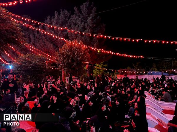مراسم شام غریبان در ساوجبلاغ شهرک ینگی امام 