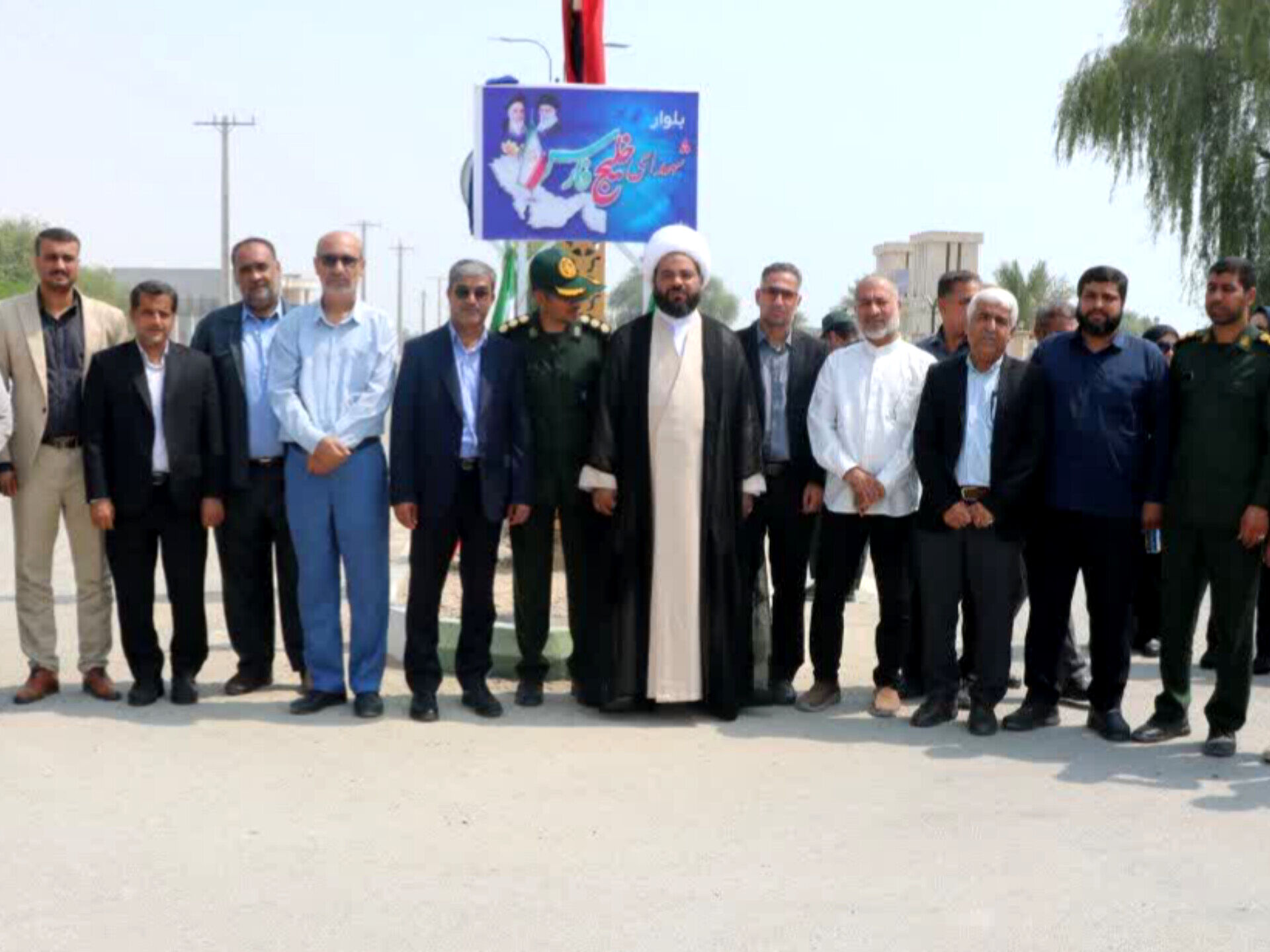 بلوار ساحلی بندرخمیر مزین به نام قهرمانان دریا