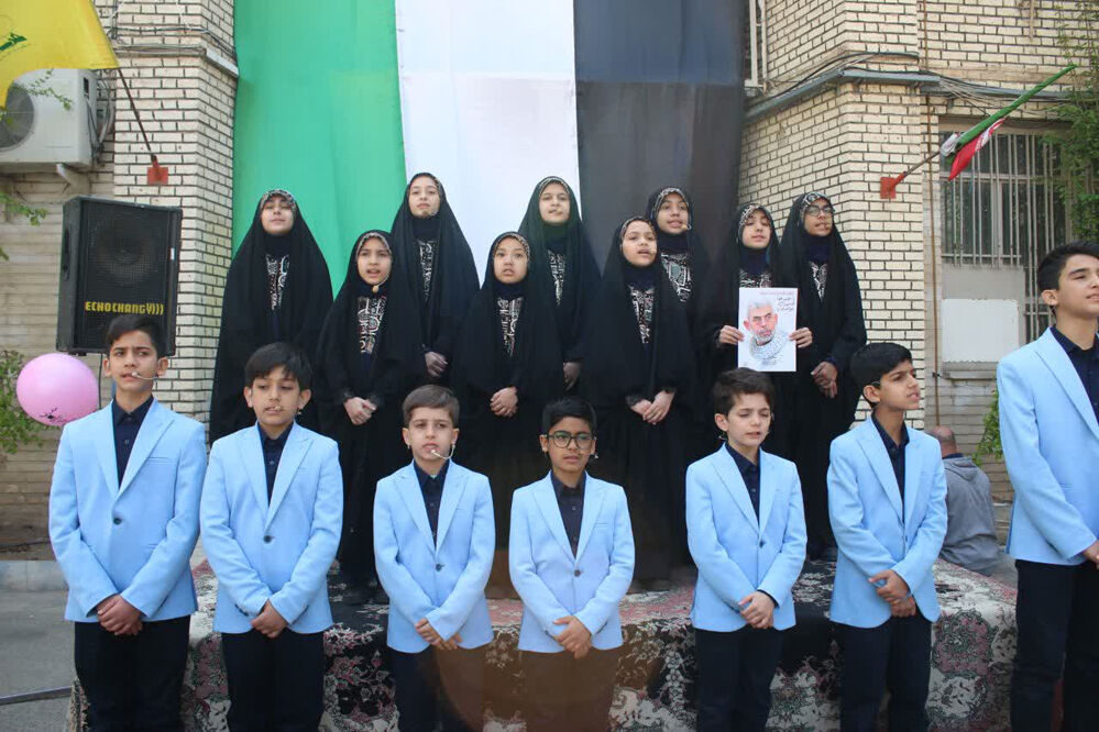 اعلام همبستگی مردم قم با فلسطین در راهپیمایی روز جهانی قدس