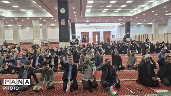 آیین بیعت فرهنگیان هرمزگان با رهبر معظم انقلاب اسلامی