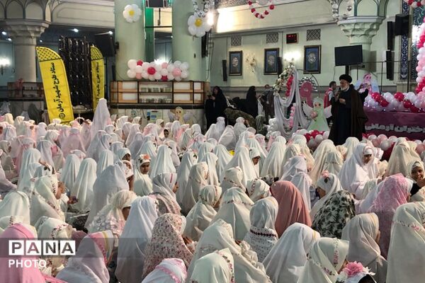 جشن بندگی دختران ناحیه دو شهرری 